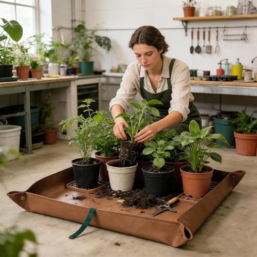 Potting Mat Foldable Transplanting Tray - Image 2