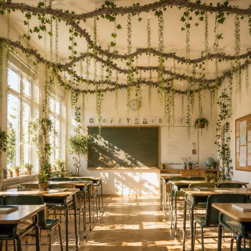 35 Pcs Artificial Bendable Vines Branches Decoration, Jungle Theme Decor - Image 6