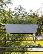 Veradek Pure Series Railing Planter - Tapered Window Box with Bracket - Image 5