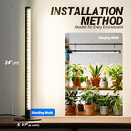 Barrina T10 Standing Grow Light for Indoor Plants, 20W 2FT, Full Spectrum - Image 5