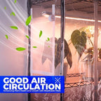 Barrina CX2Z Indoor Greenhouse with Grow Light, 6-Tier 150W, 29.5x13.8x71IN - Image 3