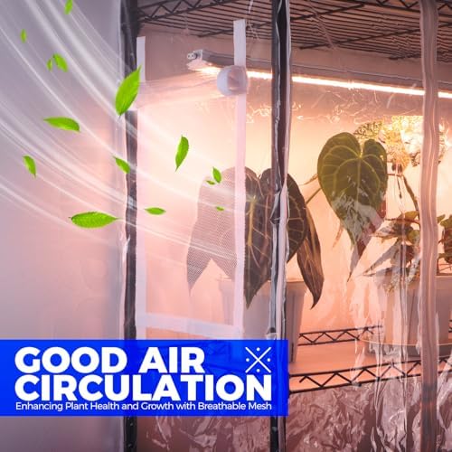Barrina CX2Z Indoor Greenhouse with Grow Light, 6-Tier 150W, 29.5x13.8x71IN - Image 3