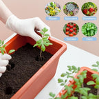 Window Boxes Planters 17’’ Railing Planter Box with Adjustable Brackets - Image 5