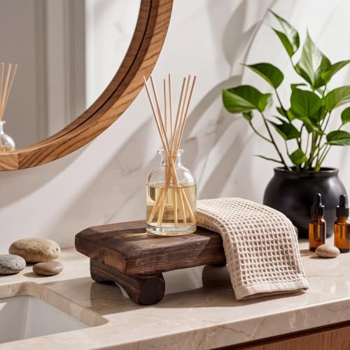Briwooody Wood Riser Pedestal Stand for Kitchen Counter, 9 x 6 Inch - Image 6