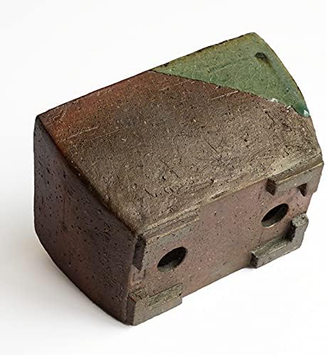 Wazakura Tokoname Series Small Handmade Rectangular Glazed Bonsai Pot - Image 3