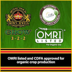 Royal Gold Crown Jewels Organic Grow 3-2-2 Dry Soluble Fertilizer, 10 lbs - Best for Improving Soil Before Planting, Encouraging Vigorous Growth and Plant Feeding - Image 5