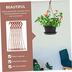 BESPORTBLE 50pcs Hanger Hook Indoor Hanging Planters Metal Clothing Rack Flower Pot Hanging Flowers for Decoration Plant Bracket Bird Garden Plastic Raw Material Chain Ceiling - Image 7