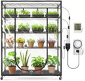 JESLED Indoor Greenhouse with Grow Light, 47.2x13.8x70IN by JESLED