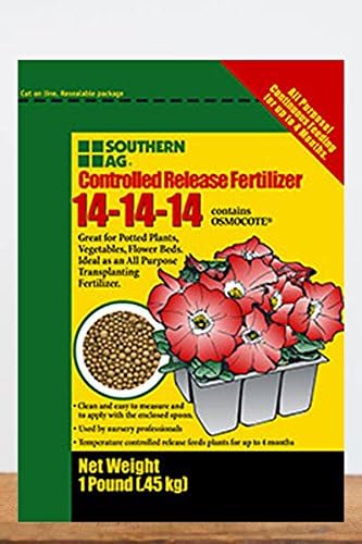 Southern Ag Osmocote Controlled Release Fertilizer 14-14-14, 20 LB Size: 20 LB by Root+98+Warehouse