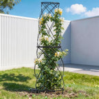 35-Inch Metal Trellis for Climbing Plants – Durable Garden Support by Goooxim