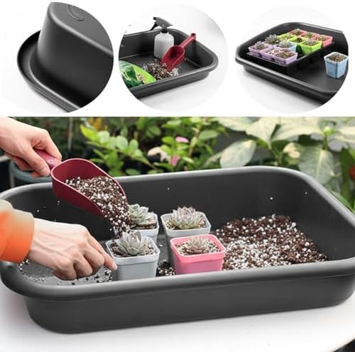 Gardening Tray, Gardening Tray, Large Potting for Repotting Plants, Waterproof Foldable Mat for Indoor & Outdoor Garden Use, Soil Mixing & Dirt Control, Potting Trays for Plant - Image 7