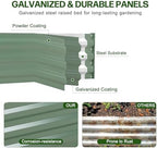 Aoodor 4 x 2 x 1 ft Raised Garden Bed, Set of 2 - Image 5
