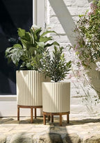 Veradek Demi Series Raised Duo Planters - Set of 2 Planters with Stands - Image 5