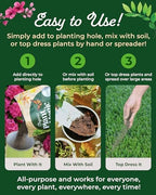 Organic Plant Magic - Truly Organic™ Slow Release Granular Fertilizer: Long-Lasting Plant Food Granules - Indoor & Outdoor Flowers, Vegetable Gardens, Fruit Trees, Shrubs, House Plants (Two 4 lb Bags) - Image 6