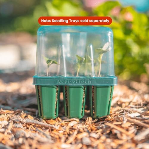 Vego garden Seedling Tray Lids with Drip Irrigation, 32 Pack - Image 3