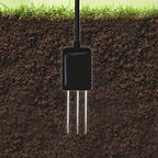 RS485 Soil Temperature and Moisture Sensor, Stainless Soil Probe for Greenhouse,Garden,Lawn,Farm,Soil Temperature Humidity Tester (USB Connector, for WS1-Pro only) - Image 3