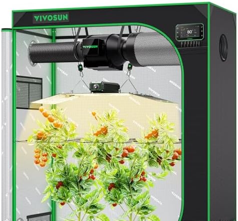 VIVOSUN Smart Grow Tent Kit 2x4, 2-Plant WiFi-Integrated Grow System - Image 2