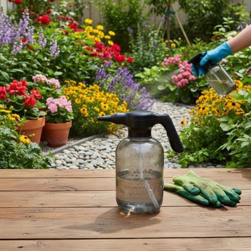 Baoblaze Watering Sprayer Sprayer Spray Bottle Plant Mister Transparent Mist Nozzle USB Rechargeable Continuous Spray Suitable for Indoor Plants Vertical Gardens Lawn Care Home Cleaning, 3L - Image 6