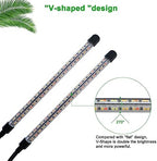 Grow Lights for Indoor Plants, Full Spectrum Dual-Head Clip Plant Lights - Image 2