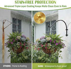 Hanging Plant Brackets Outdoor: 16 Inch 2 Pack Heavy-Duty Plant Hanger - Image 4