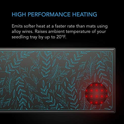 AC Infinity SUNCORE A7, Waterproof Seedling Heat Mat 48" x 20.75" - Image 3
