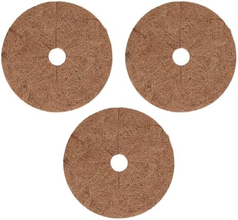 Coconut Mulch Mats, 3 Pcs Coconut Coir Mulch Discs 20-60cm(20CM) by Unknown