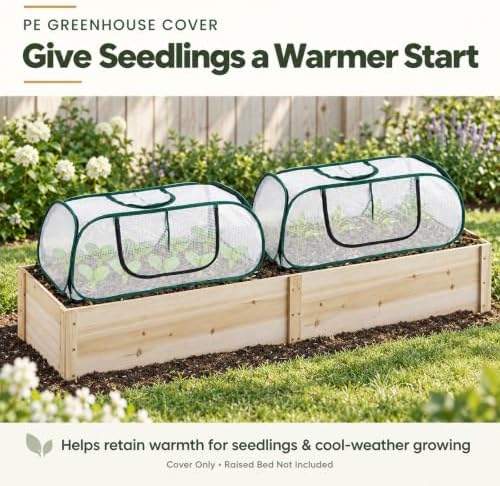 Garden Bed Cover, Greenhouse, Plastic Hot House - Image 5