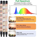 Grow Lights for Indoor Plants, Full Spectrum Dual-Head Clip Plant Lights - Image 6