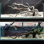 SubstrateSource Natural Aquarium Stones - Light Brown with Gray, Dimples & Craters, Decorative Aquascaping Rocks, Epiphytic Plants, Shrimp, Betta Fish Tank & Reptile Enclosure - Elephant Skin, 30 LB - Image 7