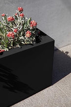 Veradek Block Series Trough Planter - Rectangular Outdoor Window Box - Image 5
