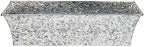 Achla Designs Embossed Galvanized Flower Window Box Planter, 24-in by ACHLADesignsHomeGarden