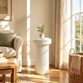 Outdoor Side Table, 24" Round Accent Table by Ultym