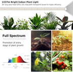 STERREN LED Grow Lights, Plant Floor Lamp for Indoor Growing - Image 2