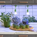 Miracle LED Kitchen Gardener 2-Socket LED Grow Light Bulb Kit with Blue Spectrum Starting Ultra Grow Bulbs Replacing 150W and 3' Fixture (2-Pack - 2 Fixtures, 4 Bulbs), 601878 - Image 2
