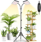 LBW Grow Lights for Indoor Plants, 428 LEDs Full Spectrum Plant Light by LBW