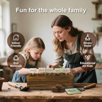 5 Pack Bonsai Tree Kit with Complete Tools, 5X Unique Seeds Bonzai Tree Live Kits, Complete Indoor Bonsai Starter Kit with Wooden Box, Perfect Christmas Garden Gift for Mom, Men, Women, Plant Lover - Image 7