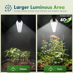 FREELICHT 4Pack 4FT Grow Light for Indoor Plants, 60W=350W, Full Spectrum - Image 4