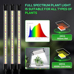 Tri-Head Clip Grow Lights for Indoor Plants, Full Spectrum Plant Lights. - Image 2