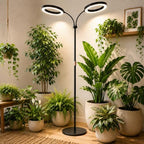 LBW 10.2in Grow Lights for Indoor Plants, Plant Grow Light with Stand - Image 2
