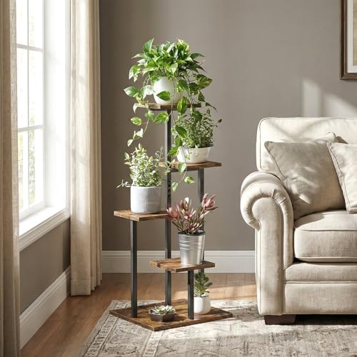 4 Tier Plant Stand Indoor, Multiple Plant Stands for Indoor Plants - Image 3