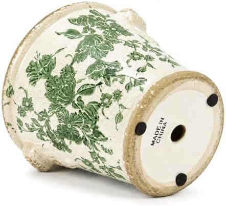 Dosayes Ceramic Flower Pot,Vintage Pot for Plant with Drainage Holes - Image 7