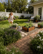 DaisyVibe Aluminum Raised Garden Bed Corner Brackets 11.8",4Pack+4Endcaps - Image 7