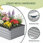 zunatu 10x2x1ft(2 Pack) Galvanized Raised Garden Bed - Image 3