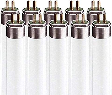 LUXRITE LR20775 F54T5/835/HO 54W 4 FT Fluorescent Tube Bulb, 3500K 10 Pack by LUXRITE