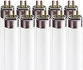 LUXRITE LR20775 F54T5/835/HO 54W 4 FT Fluorescent Tube Bulb, 3500K 10 Pack by LUXRITE