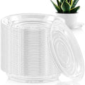60 Pack 12 Inch Plant Saucer Clear Plant Saucers for Outdoors Plants Drip Trays Extra Large Pot Saucer No Holes Pot Saucers Planter Trays for Outdoor Plants Bulk Plastic Tray for Flower, Potted Tree by UltraOutlet