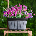 Layhit 6 Pcs Wall Hanging Planters, 10 Inches, Black - Image 6