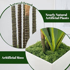 5FT Artificial Dracaena Tree Indoor Plants for Home Living Room Decor - Image 4
