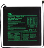 Hydrofarm Jump Start MT10008,45 Watt UL Certified Seedling Seedling & Germination Heat Mat, 20"x20", Black by Hydrofarm