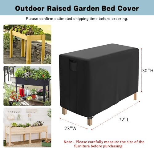 Outdoor Raised Garden Bed Cover for Winter Waterproof - Image 2